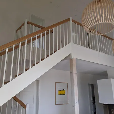 בית נופש Reetdorf Geltinger Birk Malerhaus Seegras *